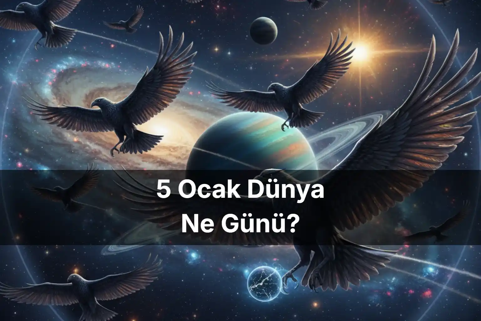 5 Ocak Dünya Ne Günü 5 Ocak Dünya Kuş Günü (Bird Day) 5 Ocak Dünya Astronomi ve Keşif Günü
