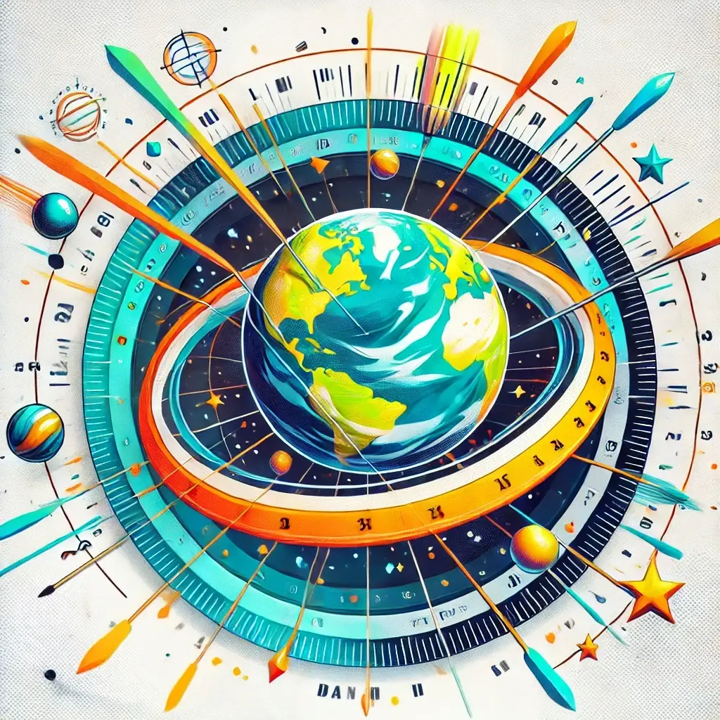 8 Ocak 2025 - Dünyanın Kendi Ekseni Etrafında Dönüşü Günü