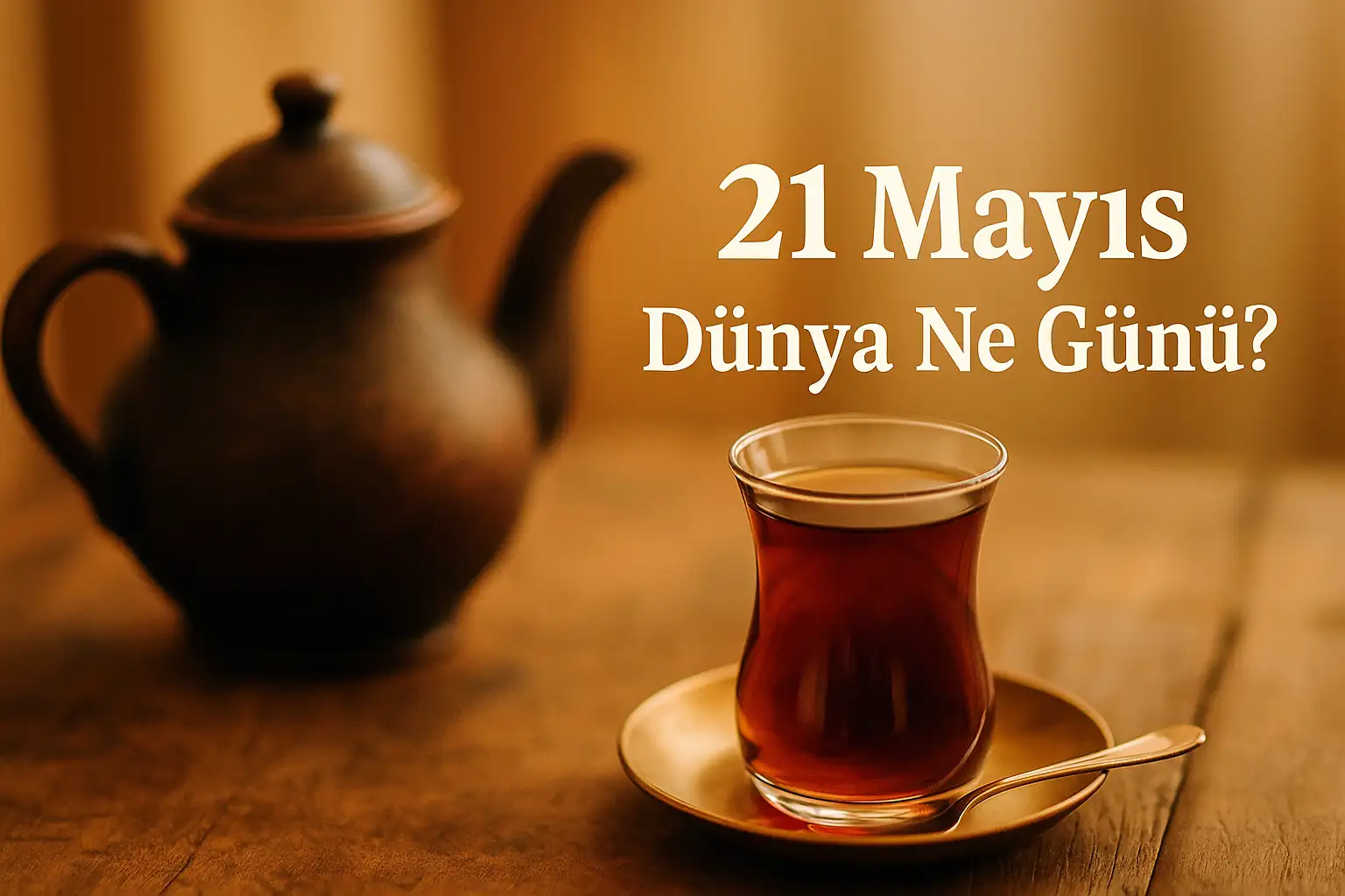 21 Mayıs Dünya Ne Günü 21 Mayıs Dünya Çay Günü 21 Mayıs Dünya Kültürel Çeşitlilik Günü 21 Mayıs Dünya Yoda Gibi Konuşma Günü (Talk Like Yoda Day)