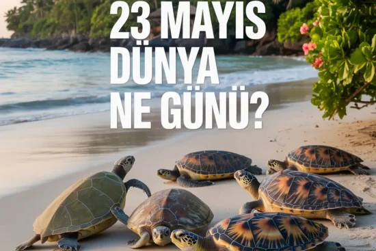 23 Mayıs Dünya Ne Günü 23 Mayıs Dünya Kaplumbağalar Günü