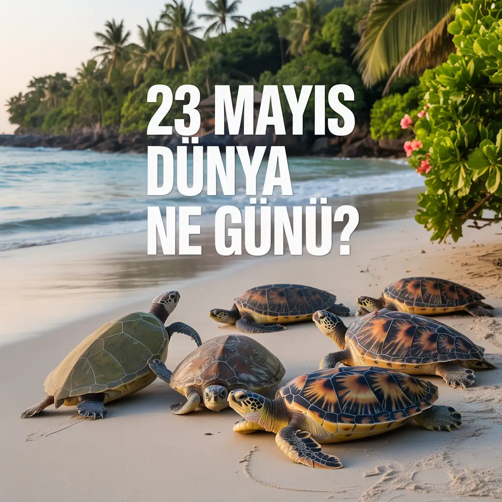 23 Mayıs Dünya Ne Günü 23 Mayıs Dünya Kaplumbağalar Günü