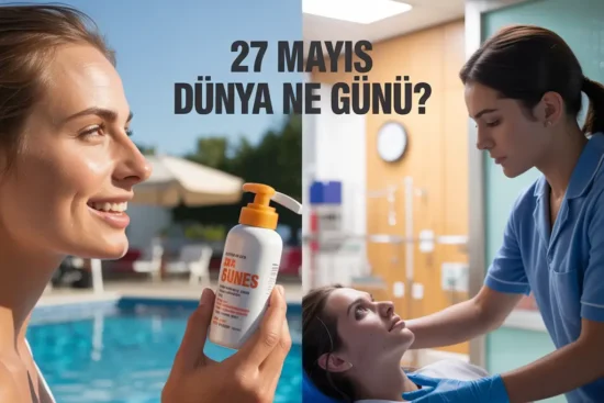 27 Mayıs Dünya Ne Günü 27 Mayıs Dünya Güneş Kremi Günü (Sunscreen Day) 27 Mayıs Dünya Acil Tıp Günü