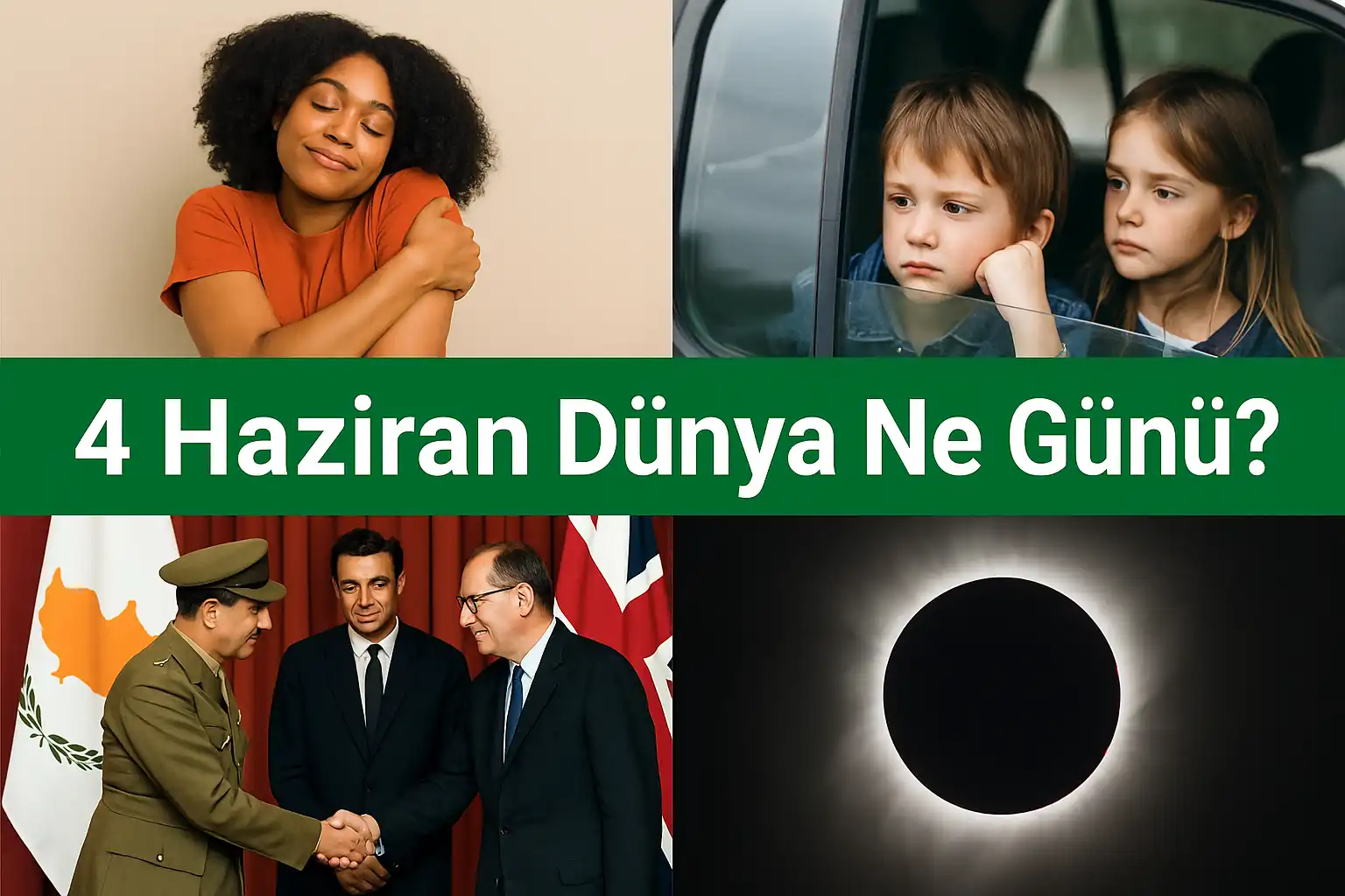 4 Haziran Dünya Ne Günü 4 Haziran Dünya Kedine Sarılma Günü 4 Haziran Dünya Çatışma Kurbanı Masum Çocuklar Günü