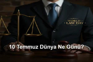 10 Temmuz Dünya Ne Günü 10 Temmuz Dünya Hukuk Günü (World Law Day)
