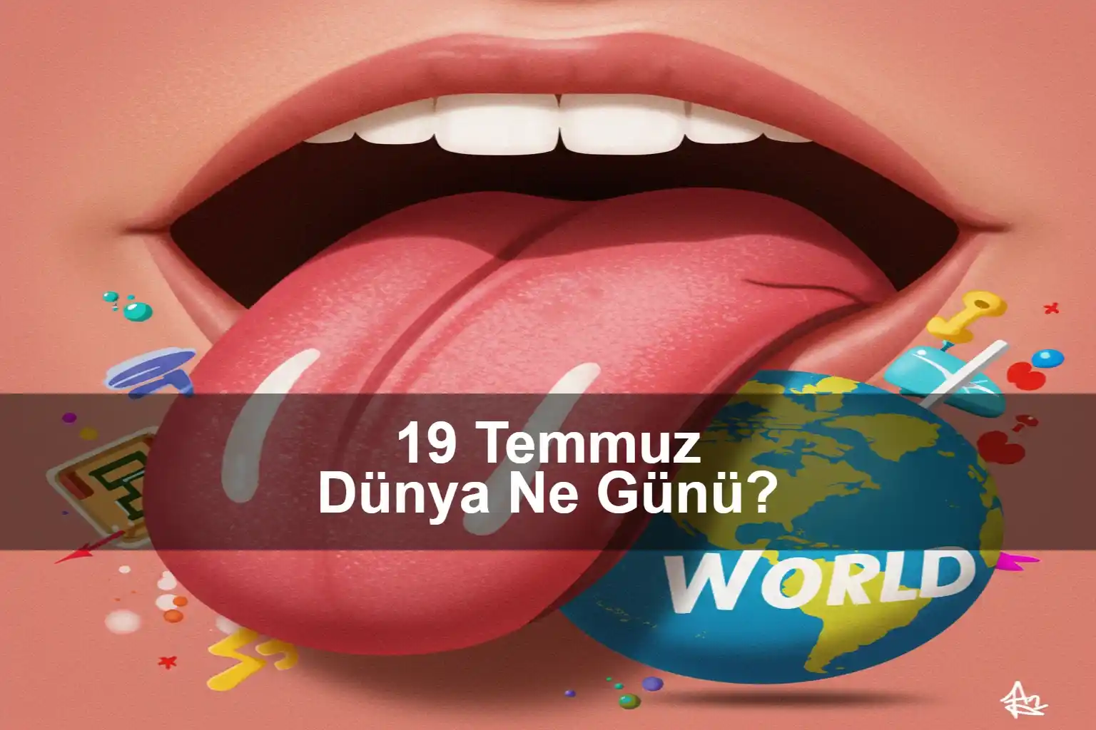 19 Temmuz Dünya Ne Günü 19 Temmuz Dünya Dil Çıkarma Günü (Stick Out Your Tongue Day)