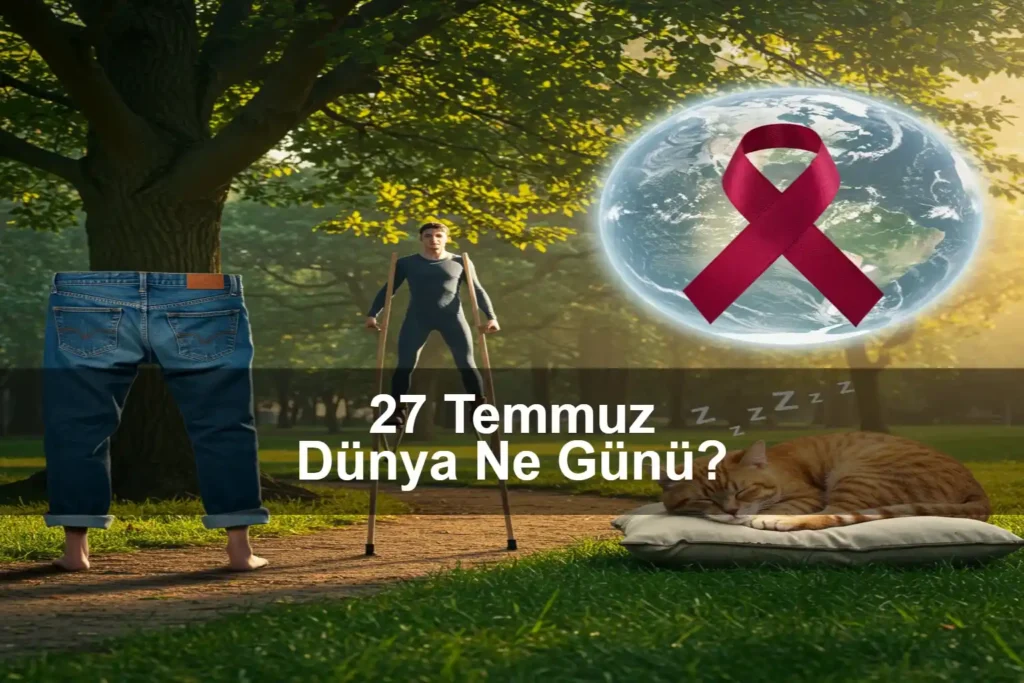27 Temmuz Dünya Ne Günü 27 Temmuz Dünya Baş Ve Boyun Kanseri Günü 27 Temmuz Pantolonunu Yürüyüşe Çıkarma Günü (Take your Pants for a Walk Day)