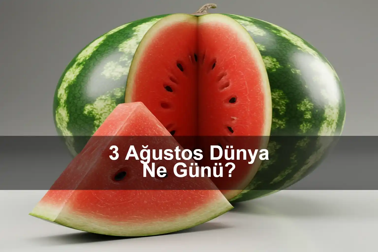 3 Ağustos Dünya Ne Günü 3 Ağustos Dünya Karpuz Günü