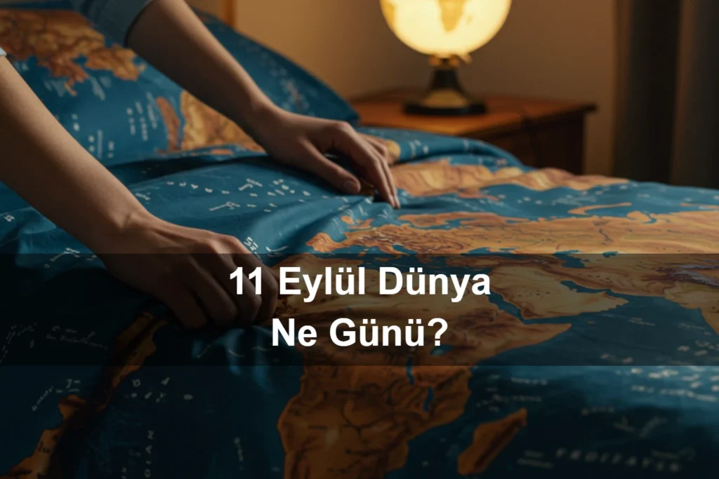 11 Eylül Dünya Ne Günü 11 Eylül Dünya Yatağını Yapma Günü (Make Your Bed Day)