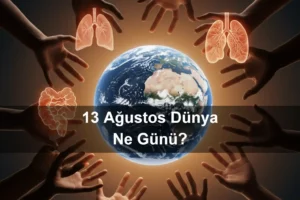 13 Ağustos Dünya Ne Günü 13 Ağustos Dünya Solaklar Günü 13 Ağustos Dünya Organ Bağışı Günü