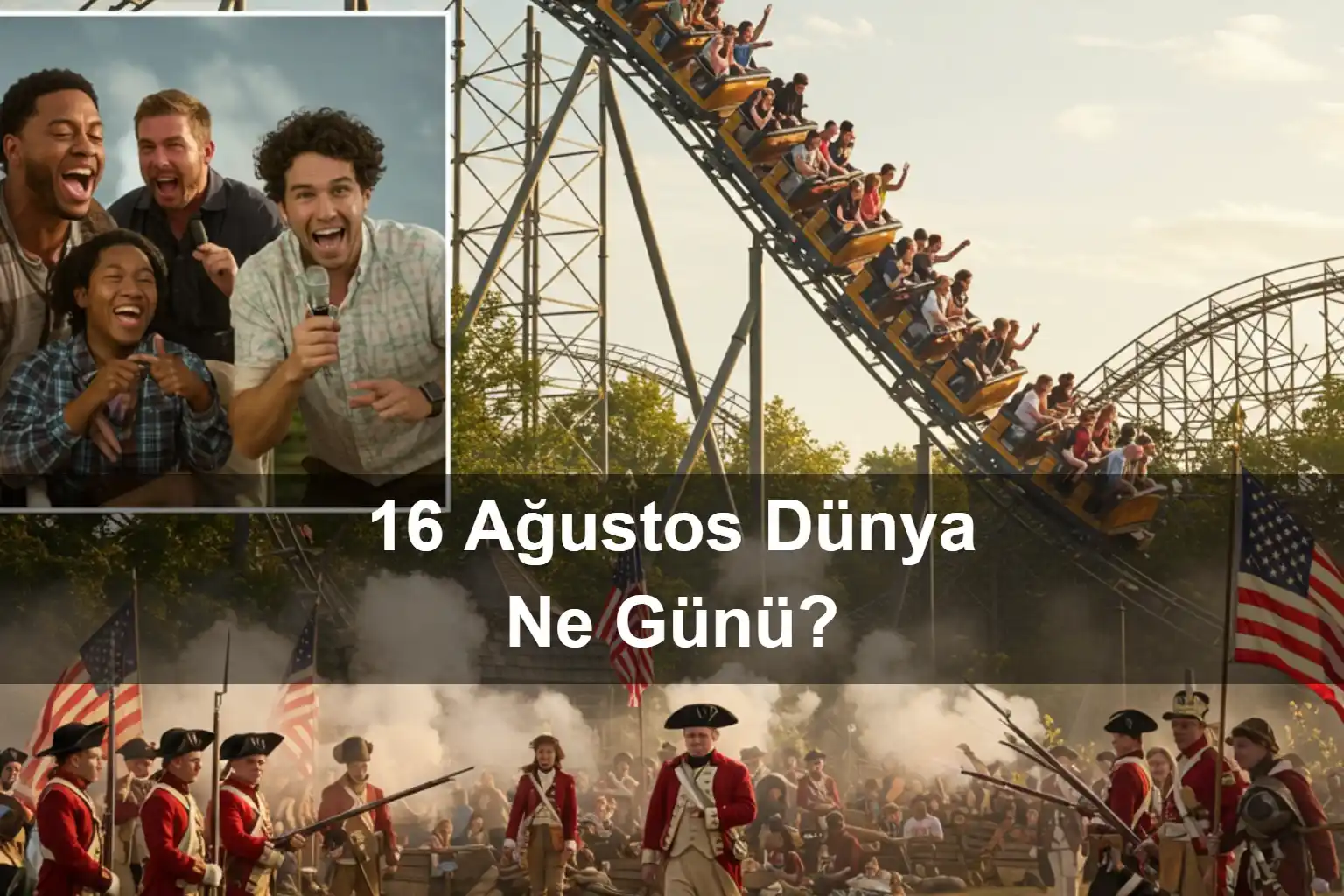 16 Ağustos Dünya Ne Günü 16 Ağustos Dünya Fıkra Anlatma Günü 16 Ağustos Ulusal Roller Coaster Günü