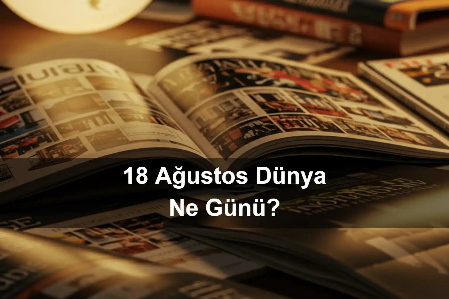 18 Ağustos Dünya Ne Günü 18 Ağustos Dünya Basılı Katalog Günü (Mail Order Catalog Day)