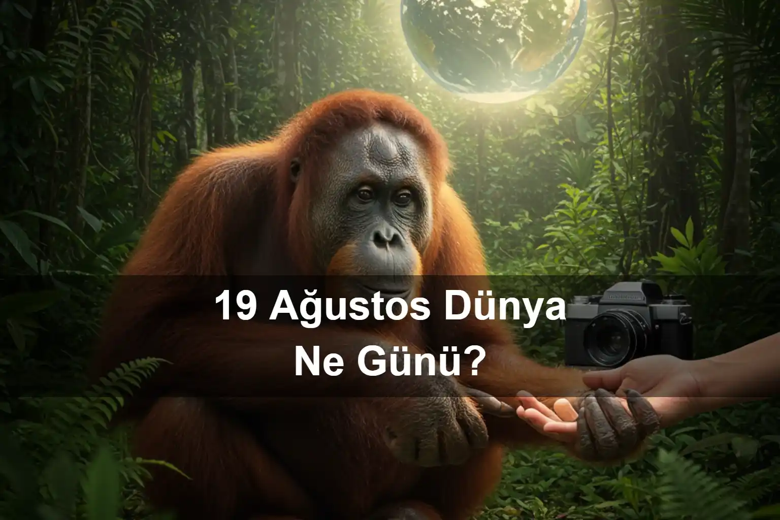 19 Ağustos Dünya Ne Günü 19 Ağustos Dünya İnsani Yardım Günü 19 Ağustos Dünya Fotoğrafçılık Günü 19 Ağustos Dünya Orangutan Günü