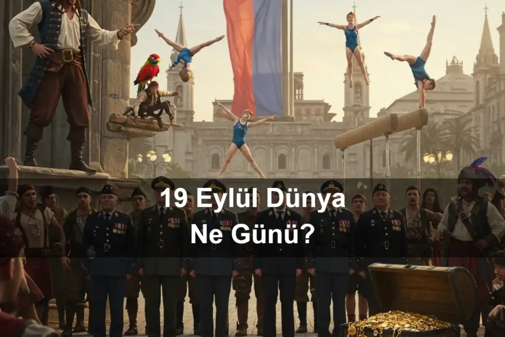 19 Eylül Dünya Ne Günü? Dünya Korsan Gibi Konuşma Günü, Jimnastik Günü