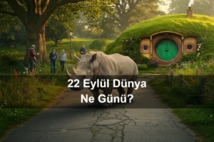 22 Eylül Dünya Ne Günü 22 Eylül Dünya Gergedan Günü 22 Eylül Dünya Arabasız Günü 22 Eylül Dünya Hobbit Günü (Hobbit Day)