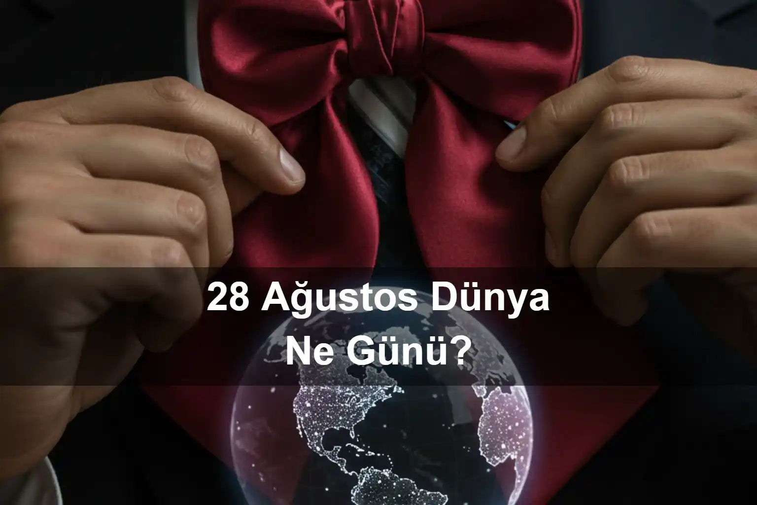 28 Ağustos Dünya Ne Günü 28 Ağustos Dünya Papyon Bağlama Günü (Bow Tie Day)