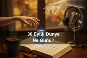 30 Eylül Dünya Ne Günü 30 Eylül Dünya Çeviri Günü 30 Eylül Dünya Farkındalık Kayıp İkiz Günü 30 Eylül Dünya Podcast Günü 30 Eylül Dünya Tarçınlı Sıcak İçecek Günü (Hot Mulled Cider Day)