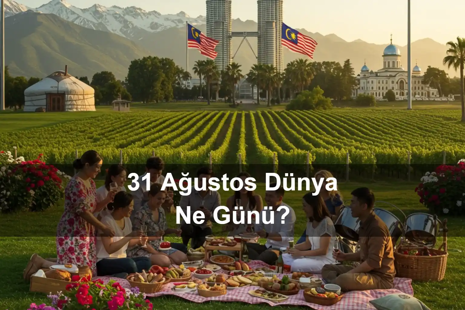 31 Ağustos Dünya Ne Günü 31 Ağustos Dünya Dışarıda Yeme Günü (Eat Outside Day) 31 Ağustos Kırgızistan Bağımsızlık Günü 31 Ağustos Malezya Bağımsızlık Günü