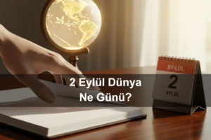 2 Eylül Dünya Ne Günü 2 Eylül Dünya Yeni Sayfa Açma Günü (World New Chapter Day)