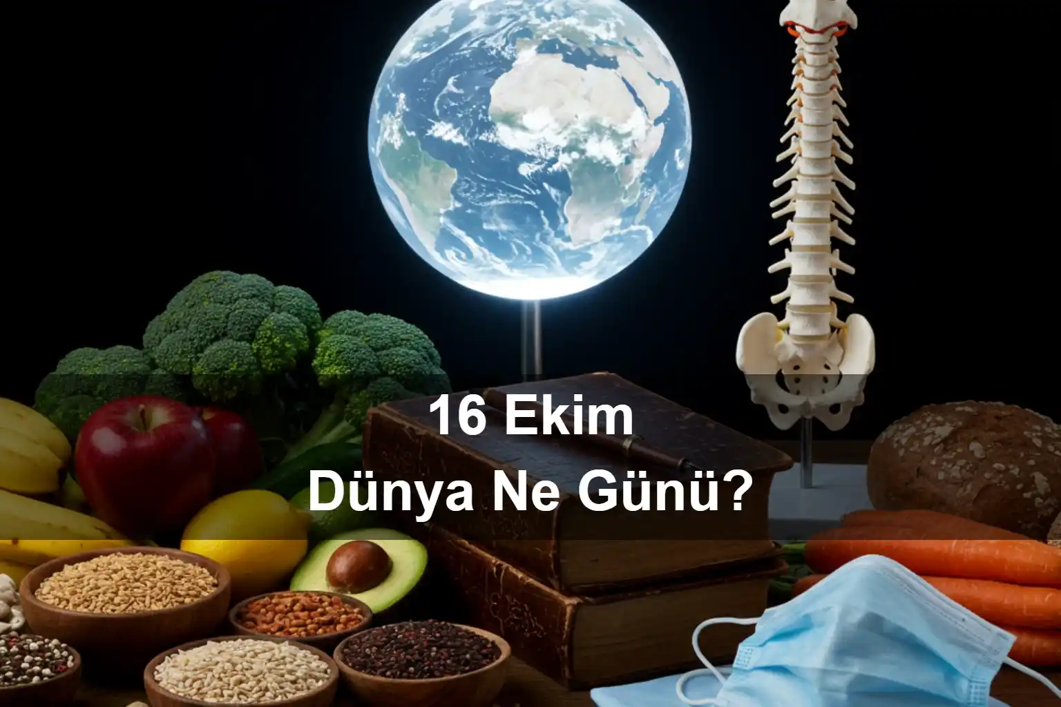 16 Ekim Dünya Ne Günü 16 Ekim Dünya Gıda Günü 16 Ekim Dünya Anestezi Günü 16 Ekim Dünya Omurga Günü 16 Ekim Dünya Sözlük Günü