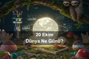 20 Ekim Dünya Ne Günü 20 Ekim Dünya Osteoporoz Günü 20 Ekim Dünya İstatistik Günü 20 Ekim Dünya Hava Trafik Kontrolörleri Günü 20 Ekim Dünya Tatlı ve Şeker Günü 20 Ekim Dünya Tembel Hayvan Günü