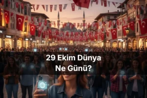 29 Ekim Dünya Ne Günü 29 Ekim Cumhuriyet Bayramı 29 Ekim Dünya Sedef Hastalığı Günü 29 Ekim Uluslararası İnternet Günü