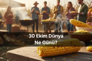 30 Ekim Dünya Ne Günü 30 Ekim Dünya Tatlı Mısır Günü (Candy Corn Day)