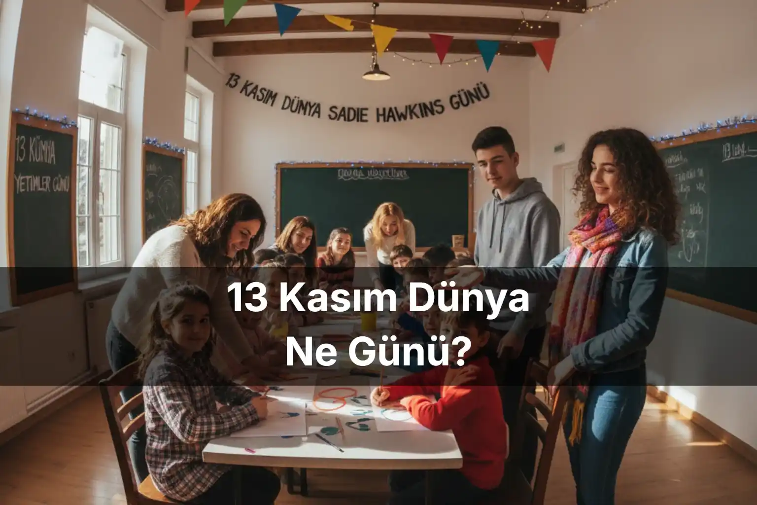13 Kasım Dünya Ne Günü 13 Kasım Dünya Nezaket Günü 13 Kasım Dünya Yetimler Günü 13 Kasım Dünya Sadie Hawkins Günü (Sadie Hawkins Day)