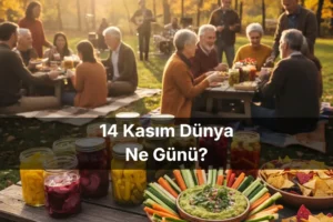 14 Kasım Dünya Ne Günü 14 Kasım Dünya Diyabet Günü 14 Kasım Dünya Baharatlı Guakamole Sosu Günü 14 Kasım Dünya Turşu Günü (Pickle Day)