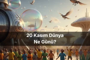 20 Kasım Dünya Ne Günü 20 Kasım Dünya Çocuk Hakları Günü 20 Kasım Dünya Absürtlük Günü (Absurdity Day) 20 Kasım Dünya Afrika Sanayileşme Günü