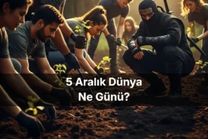 5 Aralık Dünya Ne Günü 5 Aralık Dünya Gönüllüler Günü 5 Aralık Dünya Toprak Günü 5 Aralık Dünya Dünya Ninja Günü (Day of the Ninja)