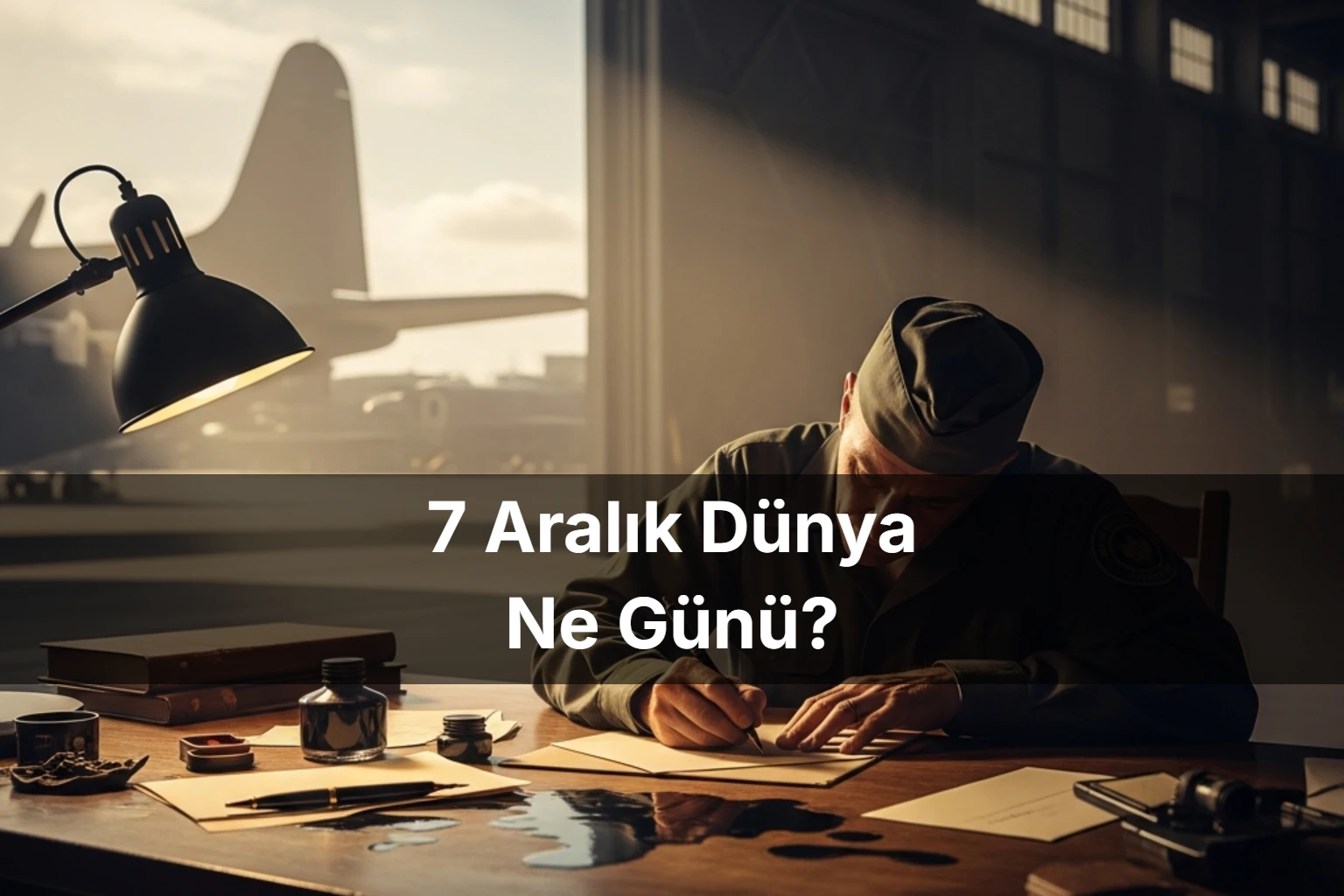 7 Aralık Dünya Ne Günü 7 Aralık Uluslararası Sivil Havacılık Günü 7 Aralık Dünya Mektup Yazma Günü 7 Aralık Ulusal Pearl Harbor Anma Günü