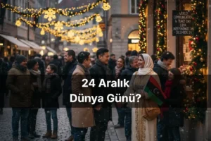 24 Aralık Dünya Ne Günü 24 Aralık Dünya Aile ve Paylaşım Günü 24 Aralık Dünya İletişim ve Barış Günü