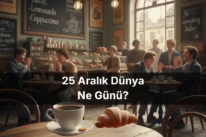25 Aralık Dünya Ne Günü 25 Aralık Dünya Yerçekimi Günü (Grav Mass Day) 25 Aralık Dünya L Harfini Kullanmama Günü (No “L” Day)