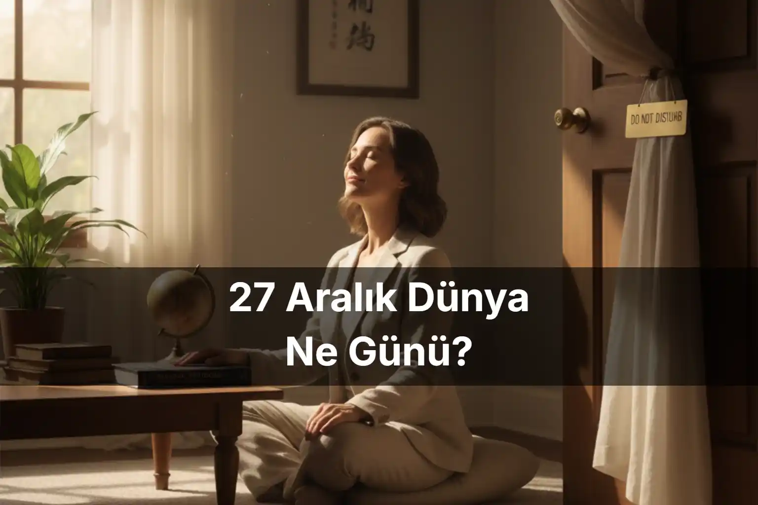 27 Aralık Dünya Ne Günü 27 Aralık Uluslararası Salgına Hazırlık Günü 27 Aralık Dünya Rahatsız Etmeme Günü