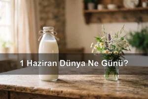 1 Haziran Dünya Ne Günü? Dünya Süt Günü, Dünya İltifat Etme Günü