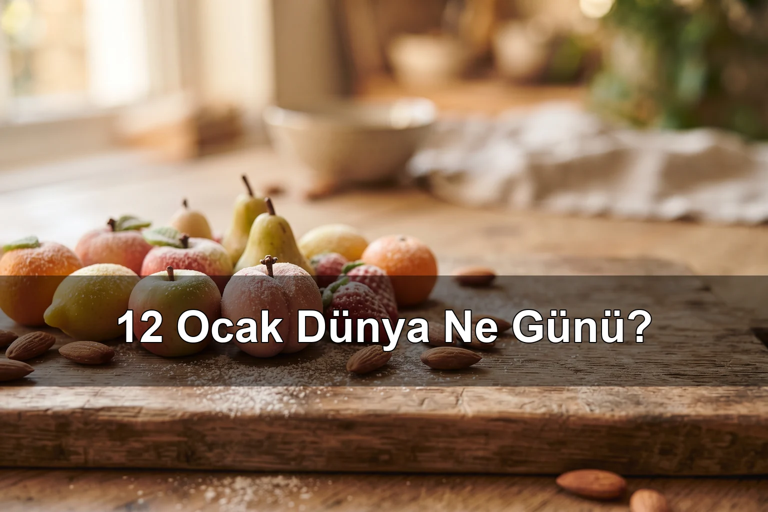 12 Ocak Dünya Ne Günü? Badem Ezmesi Günü