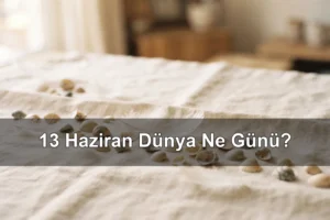 13 Haziran Dünya Ne Günü? Dünya Albino Farkındalık Günü, Dünya Dikiş Makinesi Günü