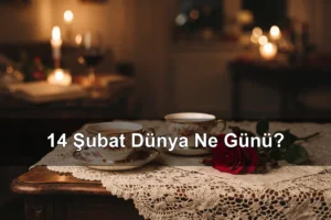 14 Şubat Dünya Ne Günü? Sevgililer Günü