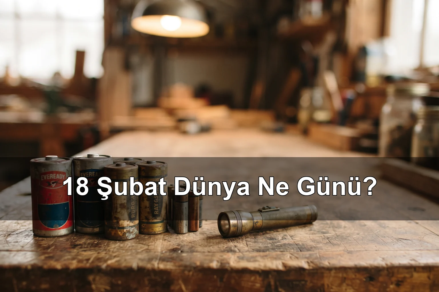 18 Şubat Dünya Ne Günü? Pil Günü
