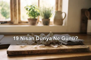 19 Nisan Dünya Ne Günü? Sarımsak Günü