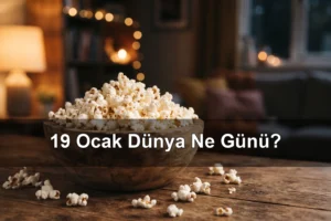 19 Ocak Dünya Ne Günü? Dünya Patlamış Mısır Günü