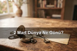 2 Mart Dünya Ne Günü? Eski Eşyalar Günü