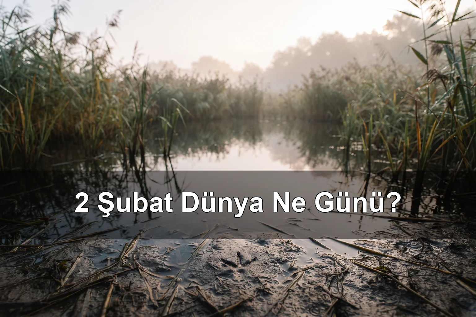 2 Şubat Dünya Ne Günü? Dünya Sulak Alanlar Günü