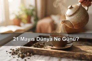 21 Mayıs Dünya Ne Günü? Dünya Çay Günü, Dünya Kültürel Çeşitlilik Günü