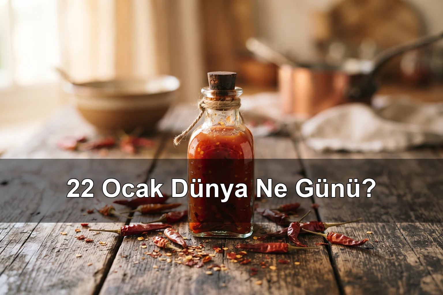 22 Ocak Dünya Ne Günü? Dünya Acı Sos Günü