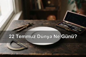 22 Temmuz Dünya Ne Günü? Pi Yaklaşıklığı Günü, Dünya Beyin Günü