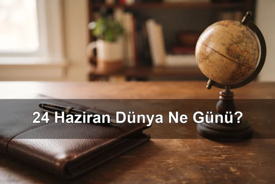 24 Haziran Dünya Ne Günü? Diplomaside Kadınlar Günü, Dünya Bir Tur Yüzme Günü