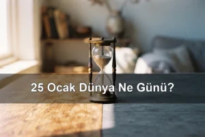 25 Ocak Dünya Ne Günü? Dünya Zıtlıklar Günü