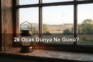 26 Ocak Dünya Ne Günü? Uluslararası Temiz Enerji Günü