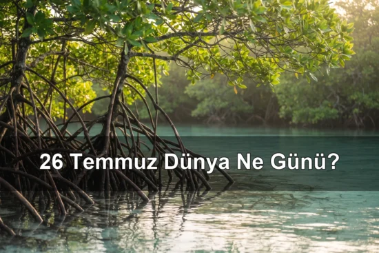 26 Temmuz Dünya Ne Günü? Uluslararası Mangrov Ekosistemini Koruma Günü